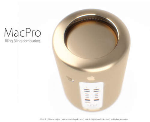金色版蘋果Mac Pro桌機   你也想要收藏一台嗎(？)