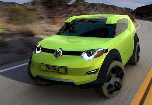 《VW Rocky概念車》洛基化身霸氣時尚小休旅? 《VW Rocky概念車》洛基化身霸氣時尚小休旅?