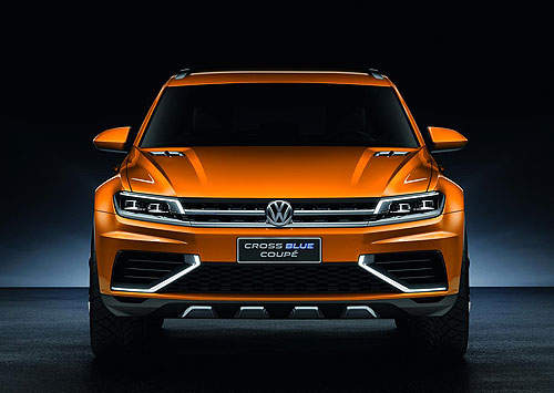 《VW CrossBlue Coupe概念車》個性派休旅竟然很輕食~ 《VW CrossBlue Coupe概念車》個性派休旅竟然很輕食~
