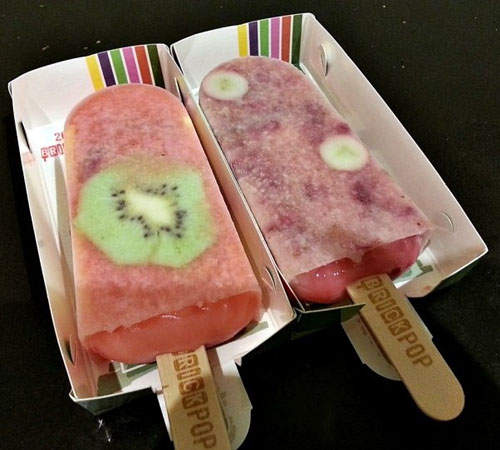 韓國大流行《水果冰棒》真的吃的到果肉喔～（流口水）