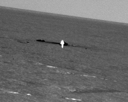 火星上的天使　這次NASA又拍到東西了(喀擦)