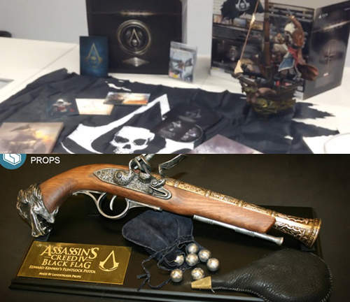 《刺客教條4》豪華黑箱版開箱 主角神槍複製再現 《刺客教條4》豪華黑箱版開箱 主角神槍複製再現