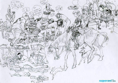 無草稿插畫(漫畫)家《金政基》在他身上沒有砍掉重練這種事 無草稿插畫(漫畫)家《金政基》在他身上沒有砍掉重練這種事