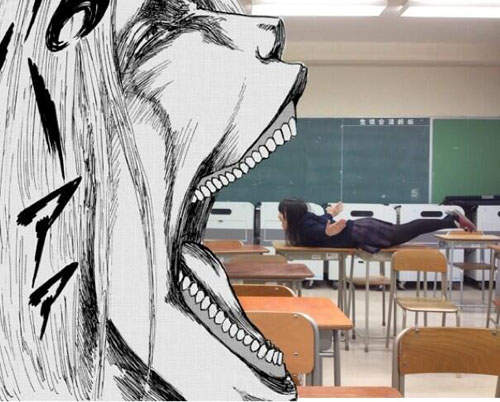 進擊的巨人照相App　日本網友們又把梗發揚光大了～