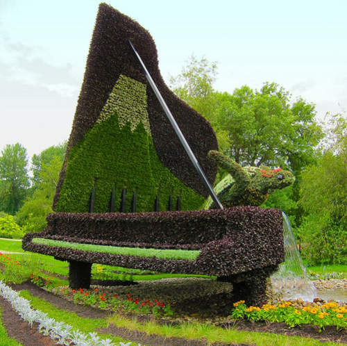 富士山出國去加拿大《2013蒙特婁植物雕塑展》 富士山出國去加拿大《2013蒙特婁植物雕塑展》