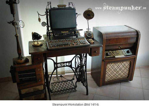 超復古《蒸氣電腦桌機》  帶你走入時光隧道的懷舊FU