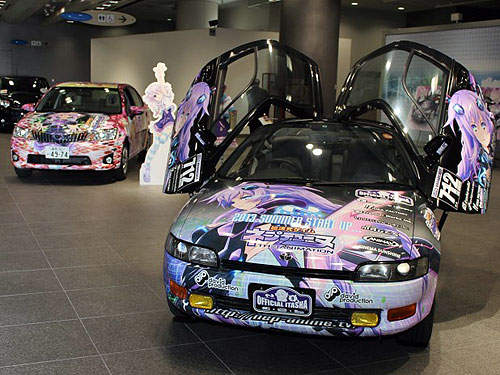 超注目《超次元戰記戰機少女》Toyota痛車二連發～