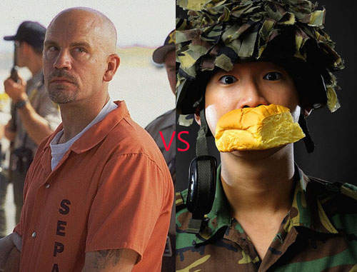 《監獄 VS 軍隊》糧食大PK~難道軍人就不是人嗎T^T？