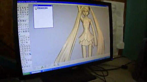 《3D打印初音》以後可以在家裡印3D初音了? 《3D打印初音》以後可以在家裡印3D初音了?