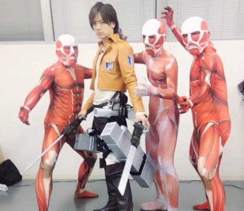 《DAIGO艾倫》♥萬聖節限定真人版進擊的巨人～