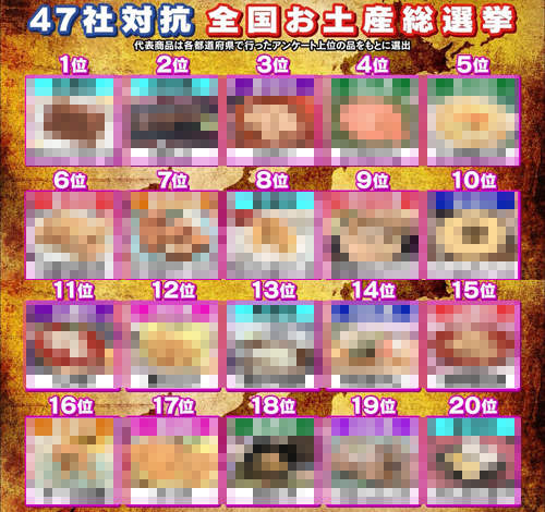 日本47都道府縣《伴手禮總選舉》真正美味的伴手禮原來是這些 日本47都道府縣《伴手禮總選舉》真正美味的伴手禮原來是這些