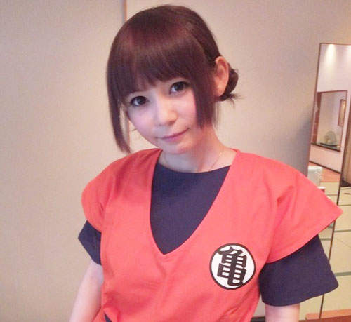 中川翔子X七龍珠 武道服穿在身上真的超卡哇伊~ 中川翔子X七龍珠 武道服穿在身上真的超卡哇伊~