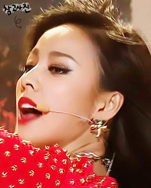 仿妝系列《孝利女神》光是眼線就好勾人>///<