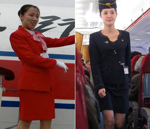 北韓《高麗航空》換制服　飛機餐進化完換空姐了？！