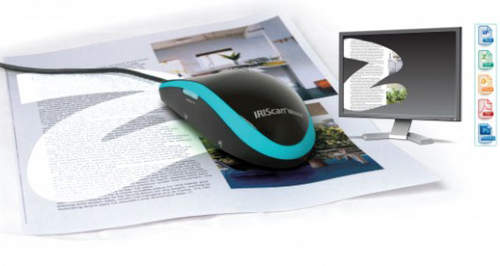 超方便《掃瞄滑鼠IRIScan》只要滑一滑就能幫你掃到好～