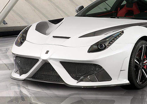 Mansory改造《法拉利F12 Berlinetta》白馬王子秀肌肉～