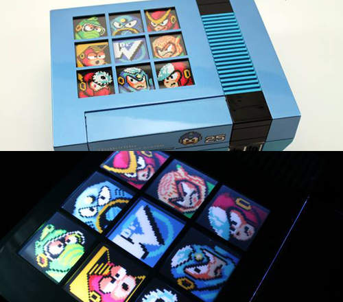 神人改造《洛克人NES主機》關了燈也有想開來玩的衝動 神人改造《洛克人NES主機》關了燈也有想開來玩的衝動