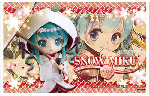 《雪初音》郵票明信片組~誰要寄張給我呢? 《雪初音》郵票明信片組~誰要寄張給我呢?