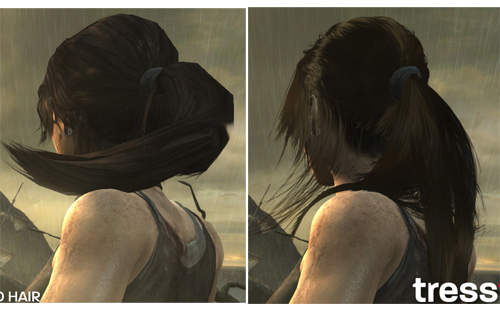AMD新技術《TressFX Hair》讓年輕蘿拉馬尾翩翩~(甩) AMD新技術《TressFX Hair》讓年輕蘿拉馬尾翩翩~(甩)