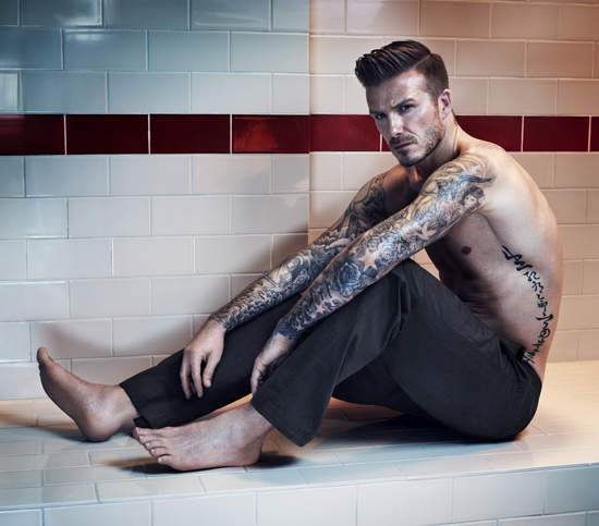 貝克漢H&M新廣告 貝帥準備進軍演藝圈了嗎？