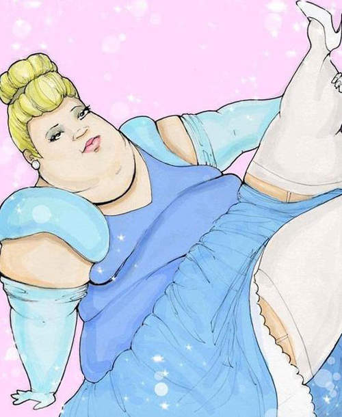 《迪士尼胖公主》胖慘了以後...長這樣 《迪士尼胖公主》胖慘了以後...長這樣