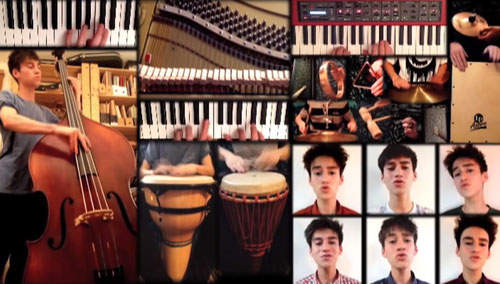 超強《一人樂團》打鼓、彈琴樣樣自己來~