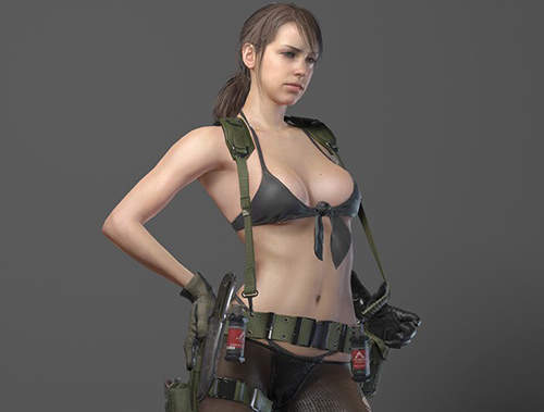 《潛龍諜影5》性感女大兵穿這樣作戰真的歹就捕？（掩鼻）