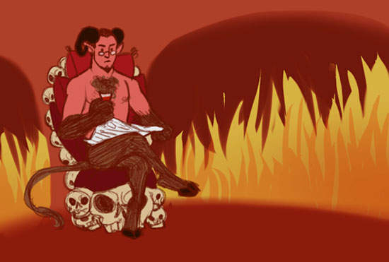 《通往地獄的洞》撒旦表示：可以不要再來了嗎...