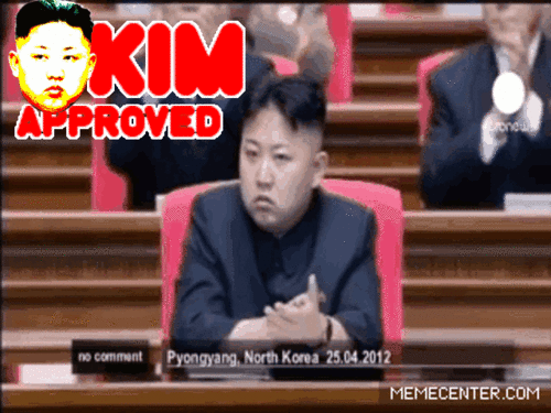 《恶搞金正恩》动图 恩恩真个是好素材呢～(笑)