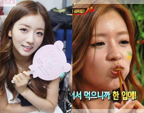 《A Pink 普美》大口大口塞就是她的特色～（笑）