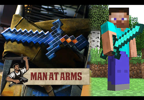 《真實Minecraft鑽石劍》當然不是用鑽石作的XD 《真實Minecraft鑽石劍》當然不是用鑽石作的XD