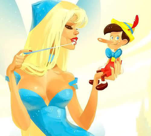 《純真性感》的童話故事插圖風~ 《純真性感》的童話故事插圖風~