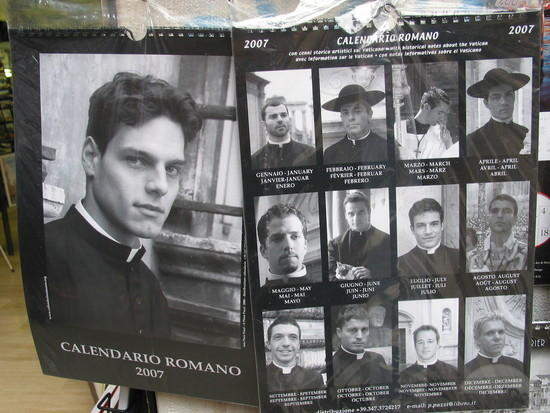 《帥神父月曆》去羅馬不可不敗的紀念品