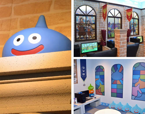 《勇者鬥惡龍10》主題網咖包廂　跟史萊姆一起打史萊姆（？）