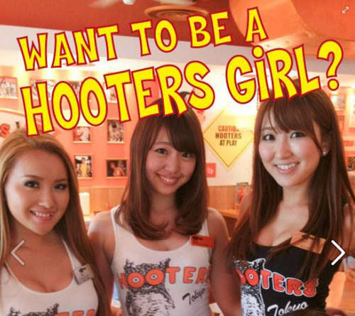 「HOOTERS OSAKA」日本大阪店今天開幕摟〝灑花〞 