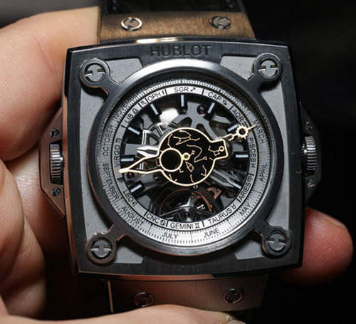 Hublot Antikythera月亮星座手錶   現在都用「天文曆」看時間的嗎...