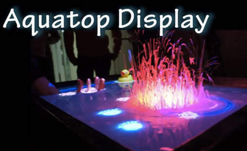 超神奇《浴缸水面螢幕》 以後連泡澡也能玩遊戲~(嚇?!) 超神奇《浴缸水面螢幕》 以後連泡澡也能玩遊戲~(嚇?!)