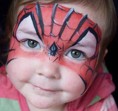 《幼兒臉譜彩繪》 怎麼看都好Q~