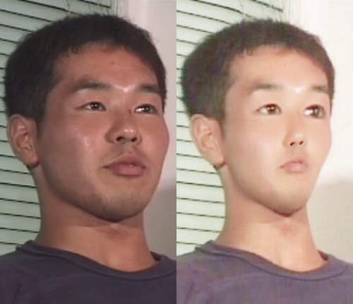 日本網友試用《LINE camera》美容模式 外星人續出wwww 日本網友試用《LINE camera》美容模式 外星人續出wwww