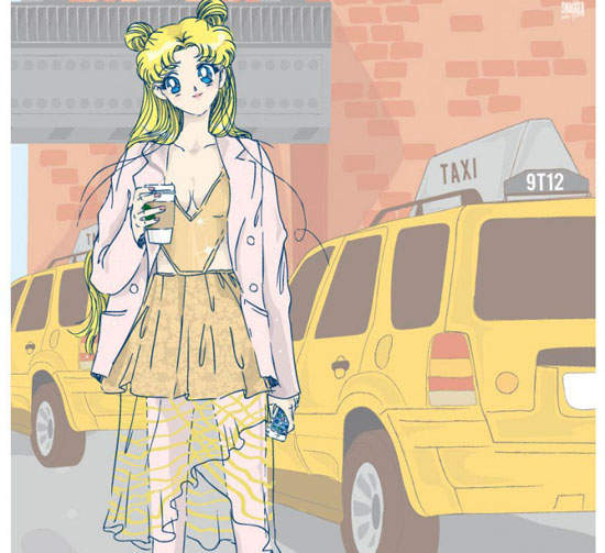 《紐約時裝周》動漫代言人竟然出現了... 《紐約時裝周》動漫代言人竟然出現了...