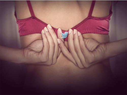 脫內衣 Twitter 竟然也知道 (@[]@!!)