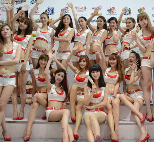 2013 ChinaJoy遊戲展 正妹SG排排給你看