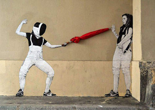 3D《貼紙街頭藝術》此跳樓非真跳樓啊~~~ 3D《貼紙街頭藝術》此跳樓非真跳樓啊~~~