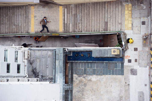 《2D香港行》 小心~~不要踩到他們喔