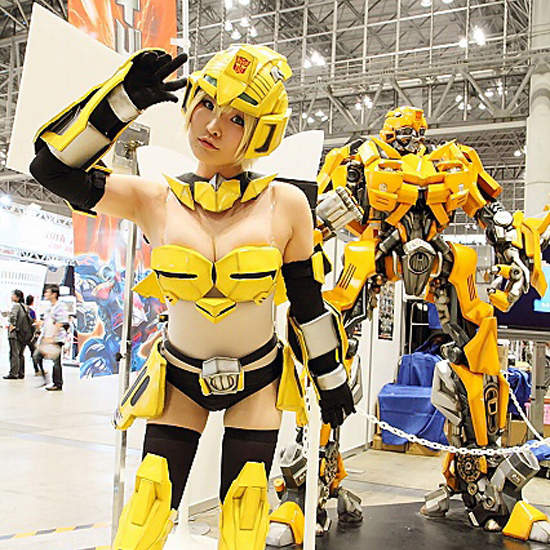 《のぐ》大黃蜂擬人性轉Cosplay 《のぐ》大黃蜂擬人性轉Cosplay
