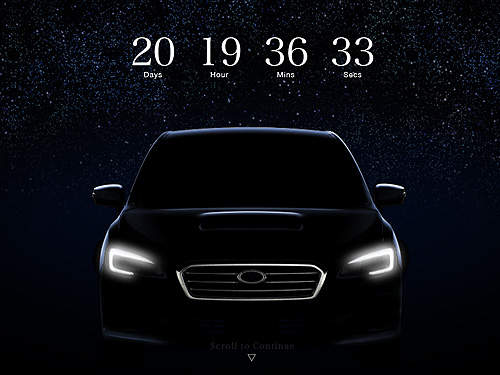 超神秘《速霸陸Levorg》帥氣領軍出征東京車展