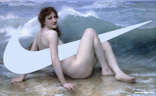 《NIKE亂入世界名畫》該不會之後的廣告也.....