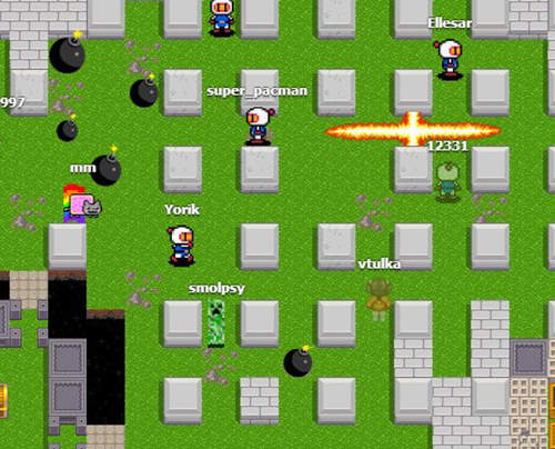 《Bombermine》同時千人線上炸彈超人網頁遊戲(轟) 《Bombermine》同時千人線上炸彈超人網頁遊戲(轟)