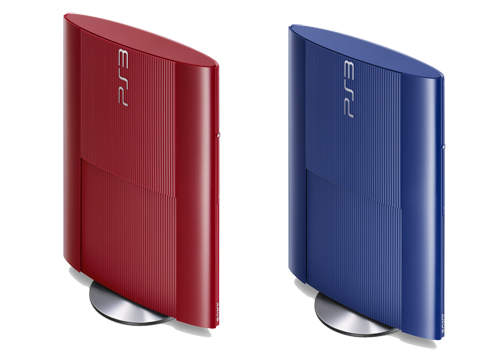 PS3薄型機新色「石青藍」「石榴紅」限量登場