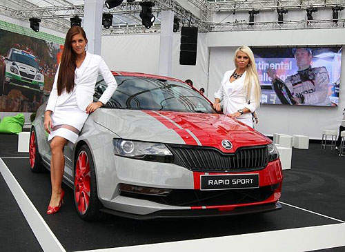 火辣辣《Skoda Rapid Sport》捷克嬌娃披上雙面勁裝~ 火辣辣《Skoda Rapid Sport》捷克嬌娃披上雙面勁裝~